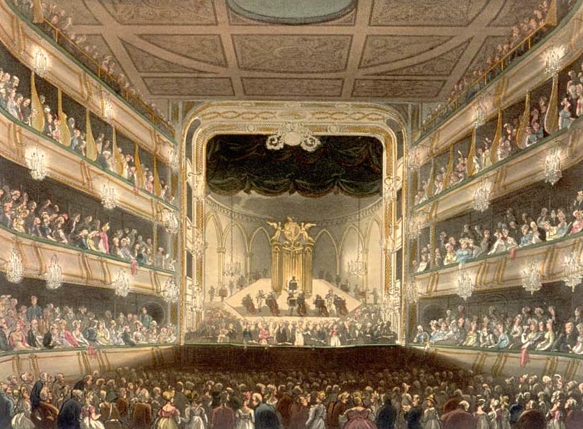1794 г. первое выступление Драгонетти в Королевском театре Лондона